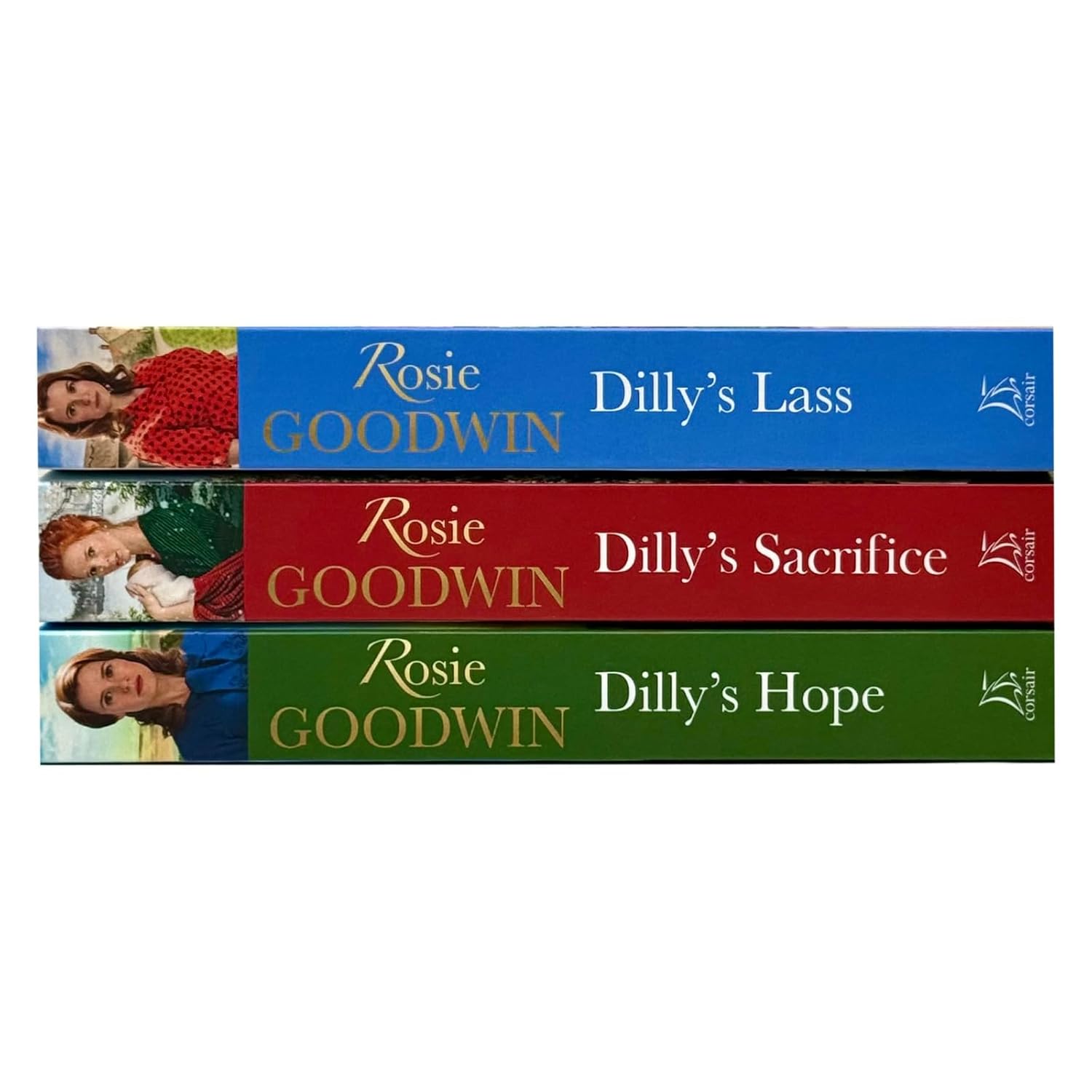 Dilly's Story Series by Rosie Goodwin 3 Books Collection Set-Fiction-Paperback - Lets Buy Books