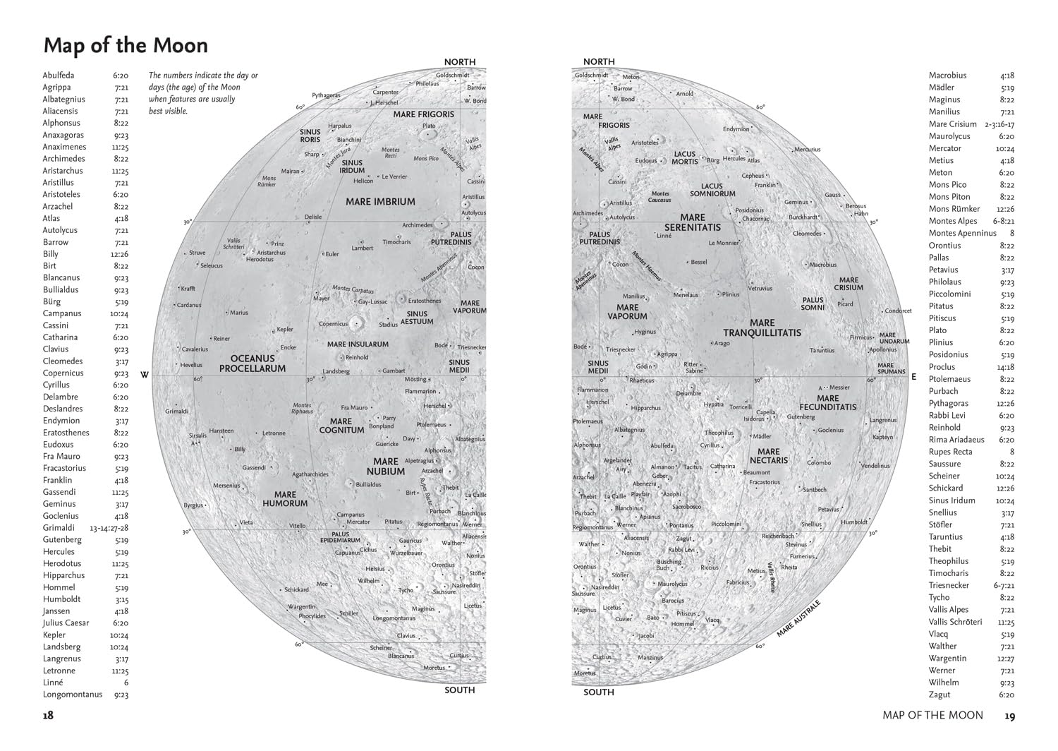 2024 Guide to the Night Sky page discovering the secrets of the night sky