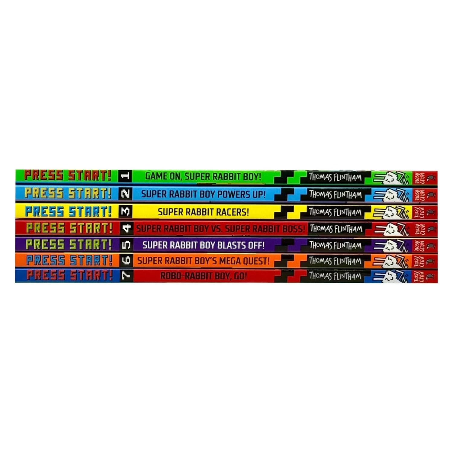 Press Start Series by Thomas Flintham 7 Books Collection Set - Ages 5-7 - Paperback - Lets Buy Books