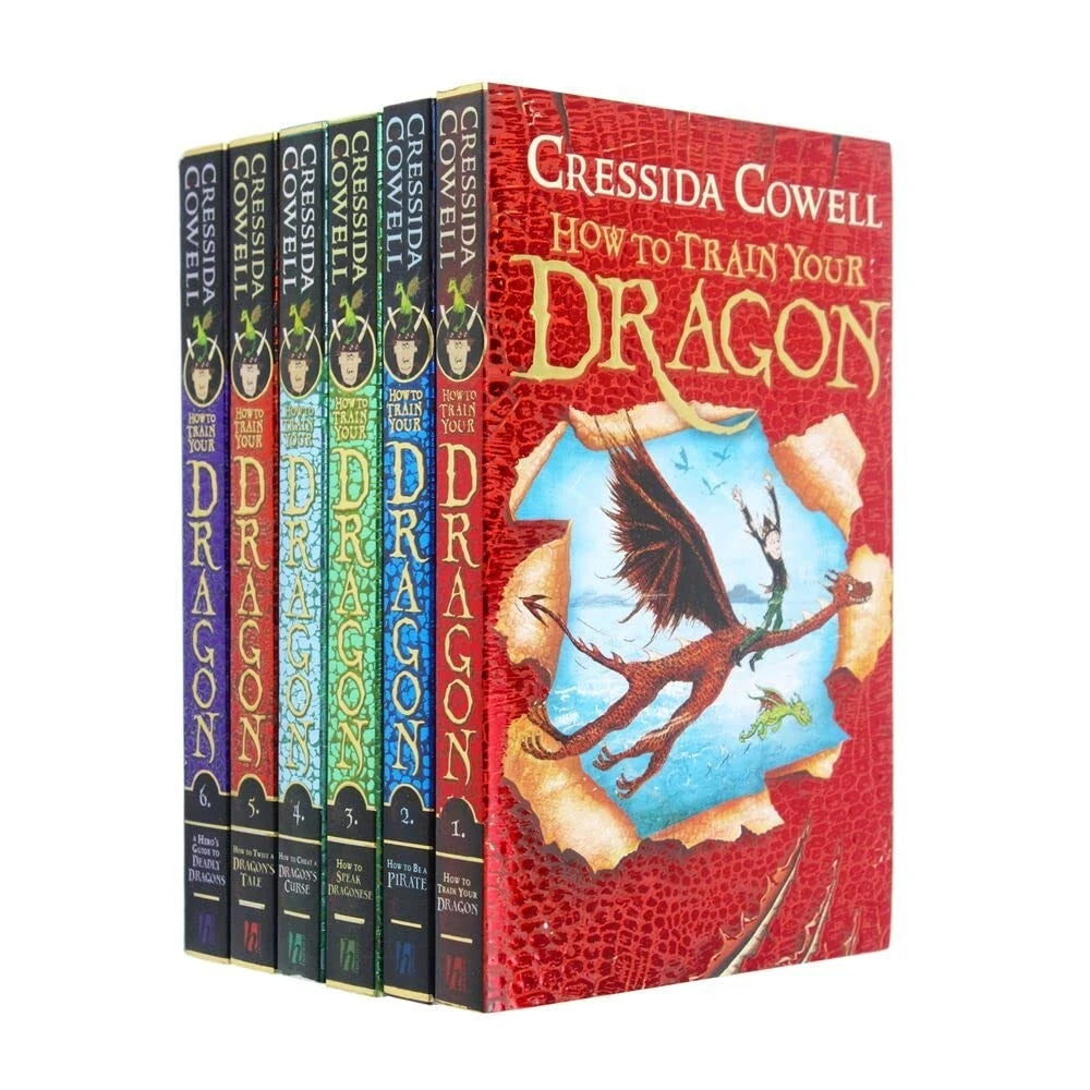 How To Train Your Dragon 6 Books Collection Set by ‎Cressida Cowell 1 to 6 Speak Dragonese, Pirate - Lets Buy Books