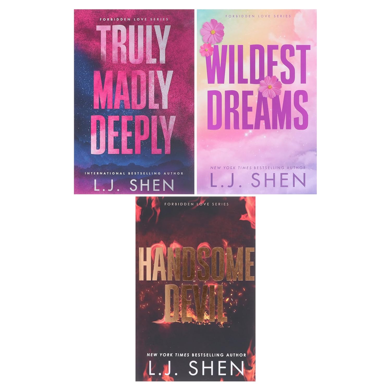 Forbidden Love Series by L.J. Shen 3 Books Collection Set - Fiction - Paperback - Lets Buy Books