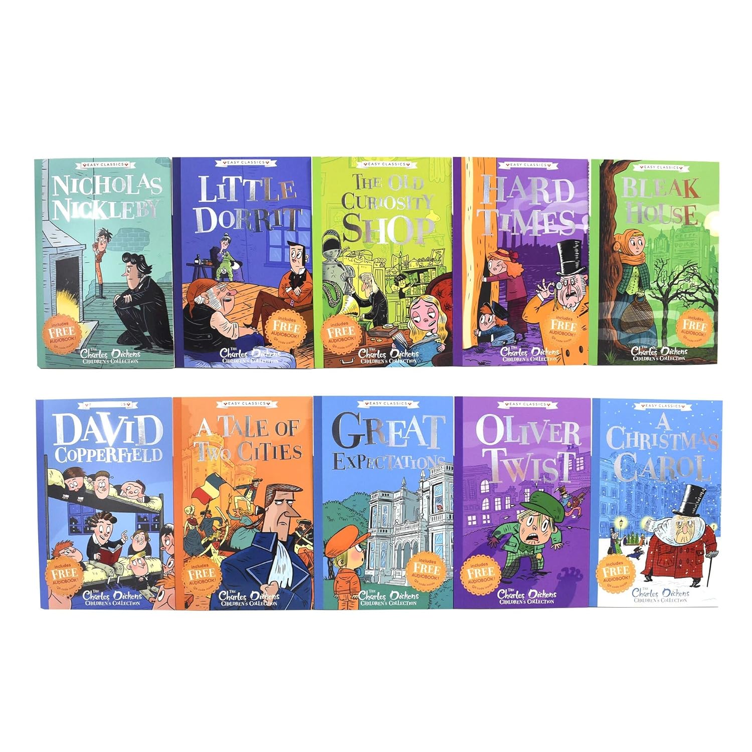 The Charles Dickens Children's Collection 10 Books Set - Lets Buy Books