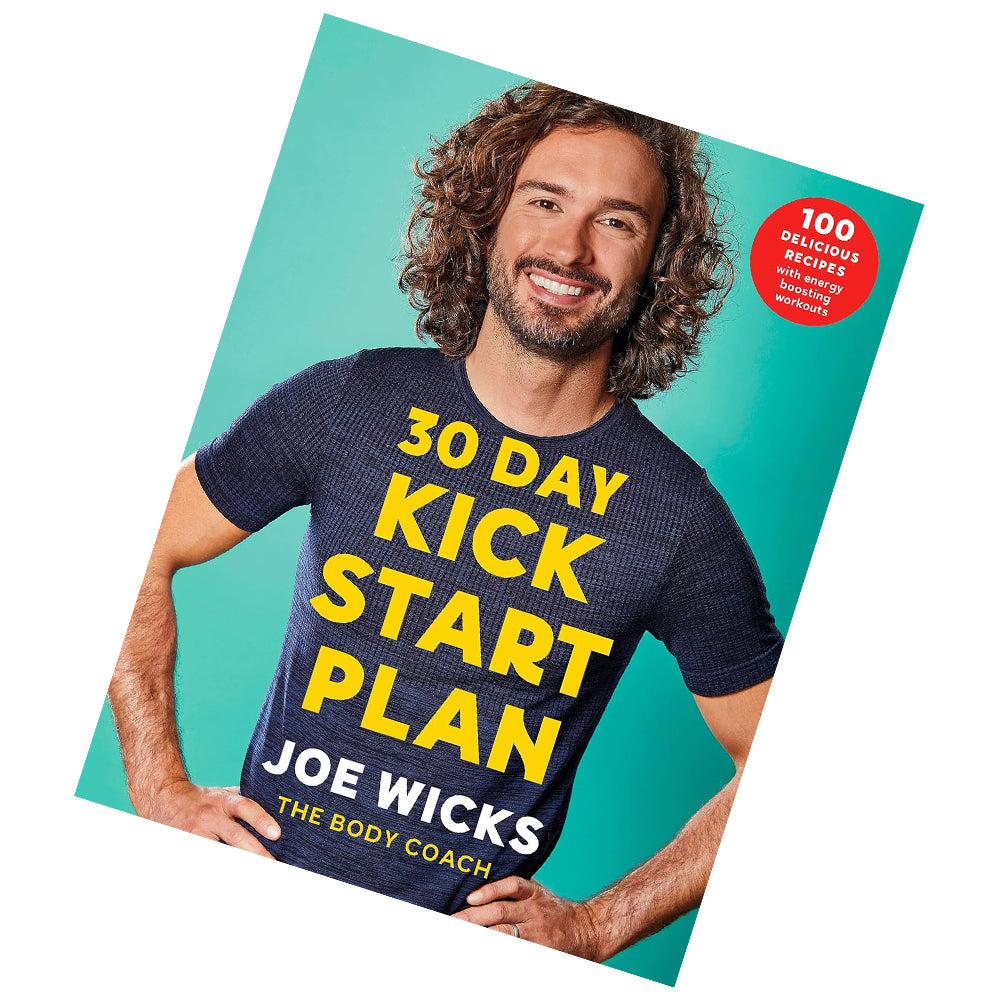 30 Day Kick Start Plan by Joe Wicks - sample recipe pages from the paperback cookbook