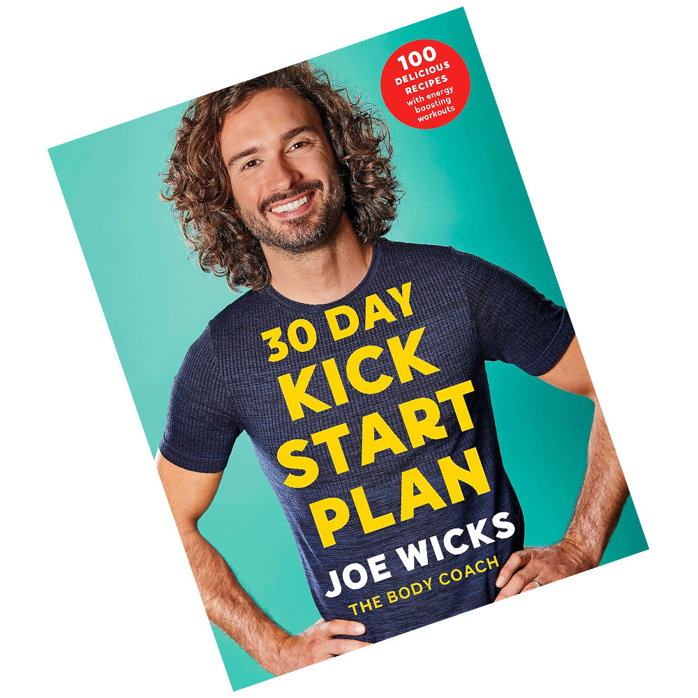 30 Day Kick Start Plan by Joe Wicks - HIIT workout pages inside the paperback book