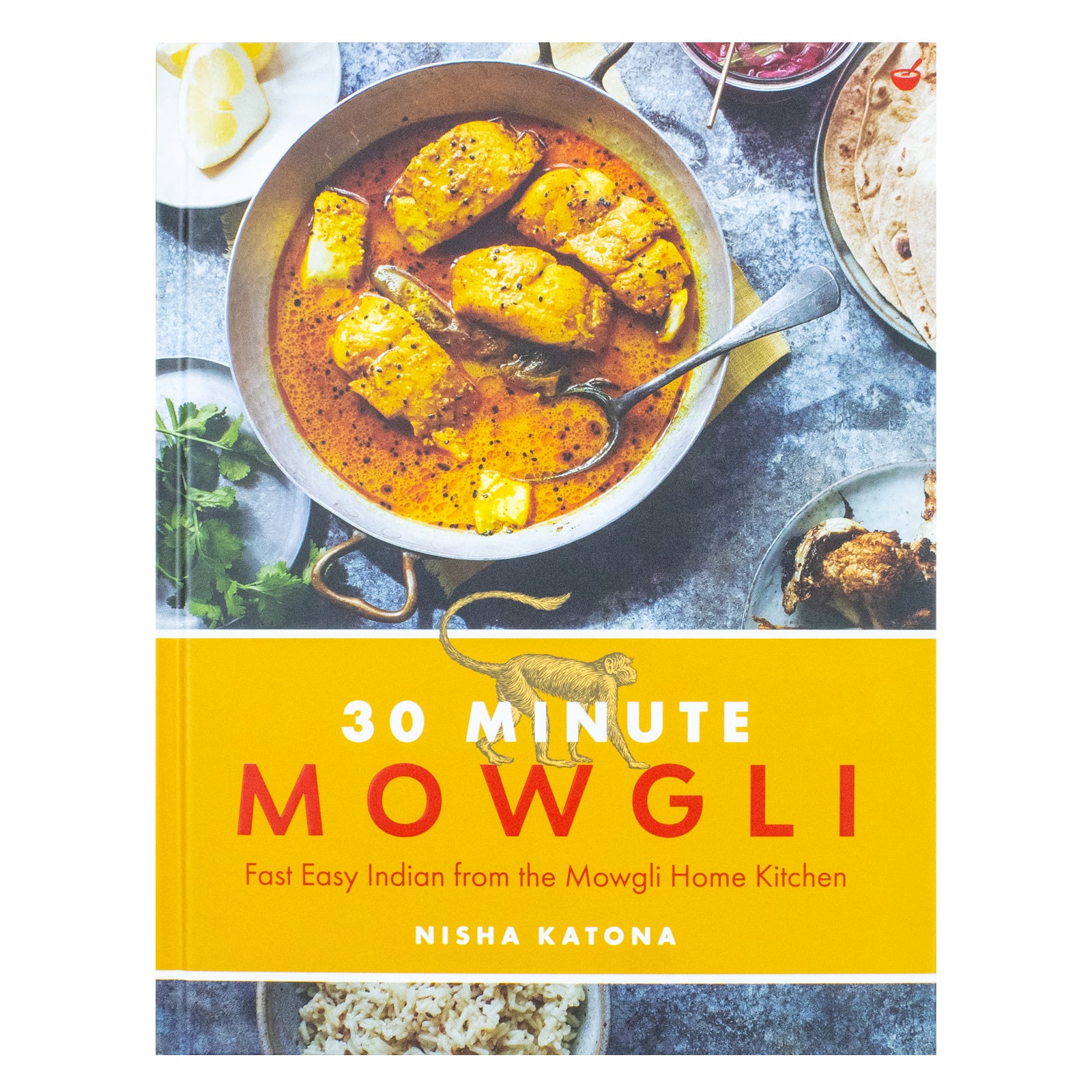 30 Minute Mowgli by Nisha Katona - hardback cookbook back cover