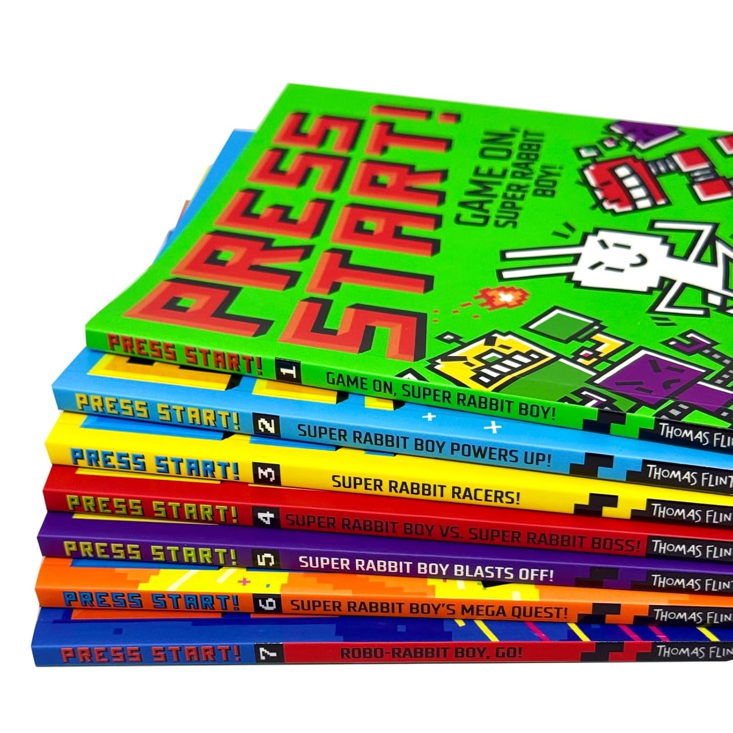 Press Start Series by Thomas Flintham 7 Books Collection Set - Ages 5-7 - Paperback - Lets Buy Books