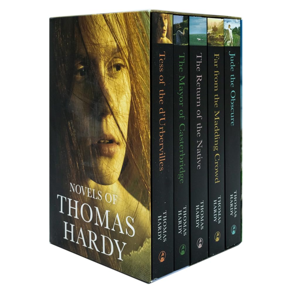 The Novels Of Thomas Hardy 5 Books Set (The Mayor of Casterbridge, Tess of the d'Urbervilles) - Lets Buy Books