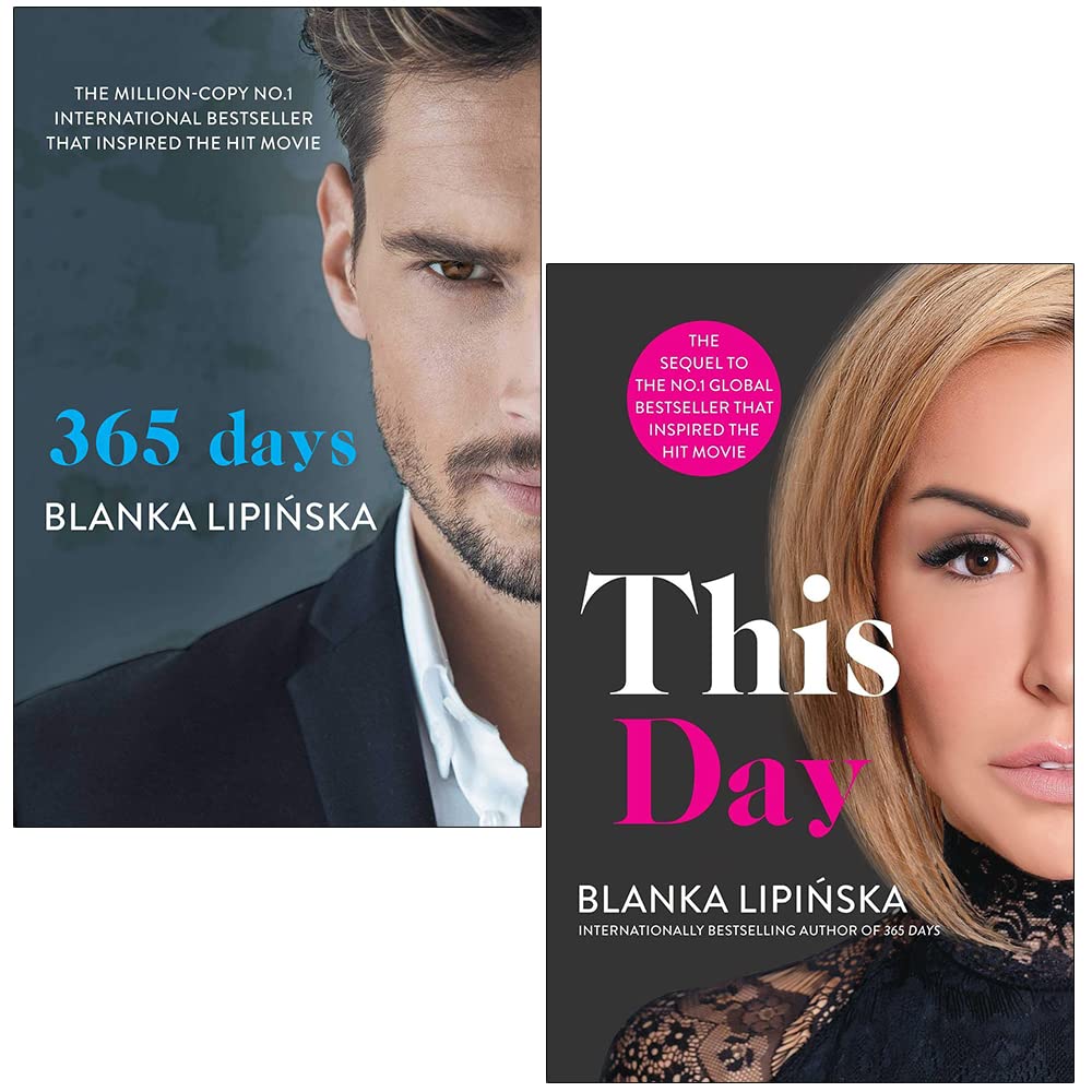 365 Days Series 2 Books Collection Set by Blanka Lipinska featuring 365 Days and This Day - Adult Paperback Romance