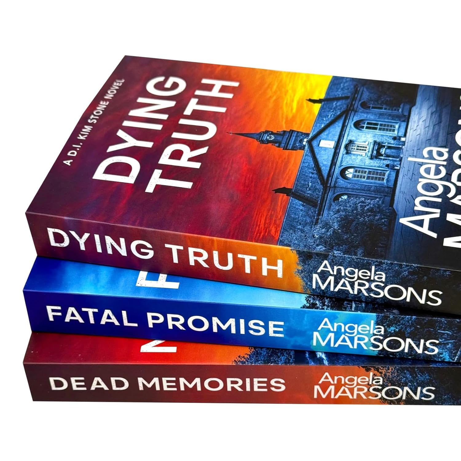 Detective Kim Stone Series 8-10 Collection 3 Books Set By Angela Marsons (Dying Truth, Fatal Promise ) - Lets Buy Books