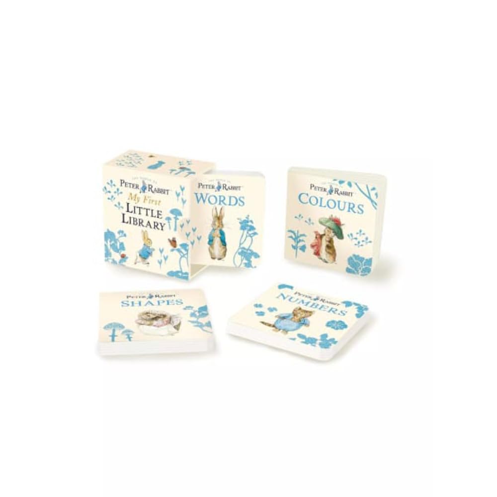 Peter Rabbit by Beatrix Potter 4 Books Collection Box Set- Ages 0–5 - Board Book - Lets Buy Books