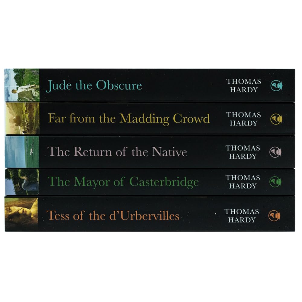 The Novels Of Thomas Hardy 5 Books Set (The Mayor of Casterbridge, Tess of the d'Urbervilles) - Lets Buy Books