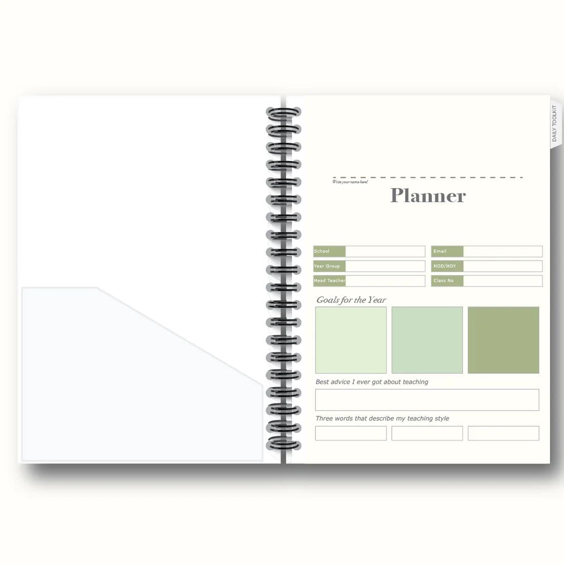 2025–2026 Dated Teacher Planner | A4 Size Affordable - Lets Buy Books