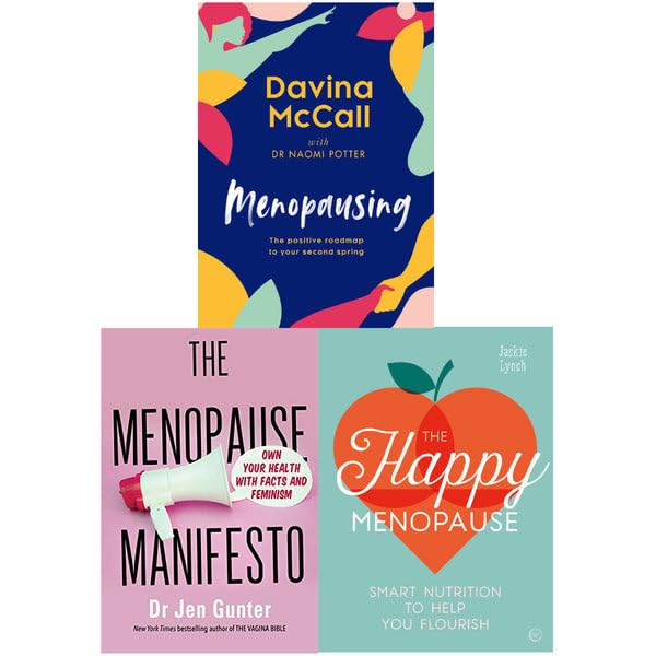Menopause 3 Books Collection Set - Non Fiction - Hardback - Lets Buy Books