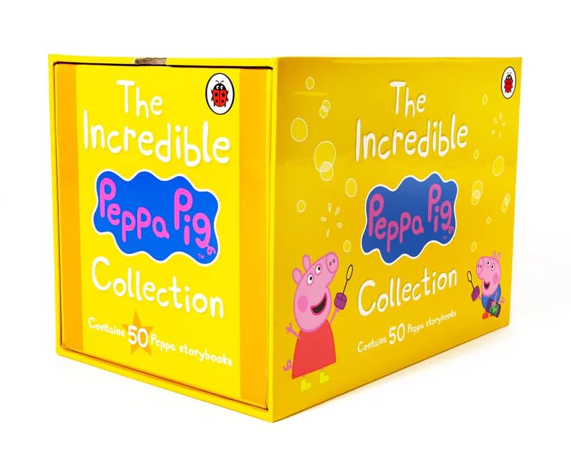 Peppa Pig: The Incredible Collection 50 Books Box Set (50 Storybooks Series 2) Paperback - Lets Buy Books