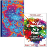 Lisa Feldman Barrett 2 Books Collection Set Half Lessons, How Emotions Are Made - Lets Buy Books