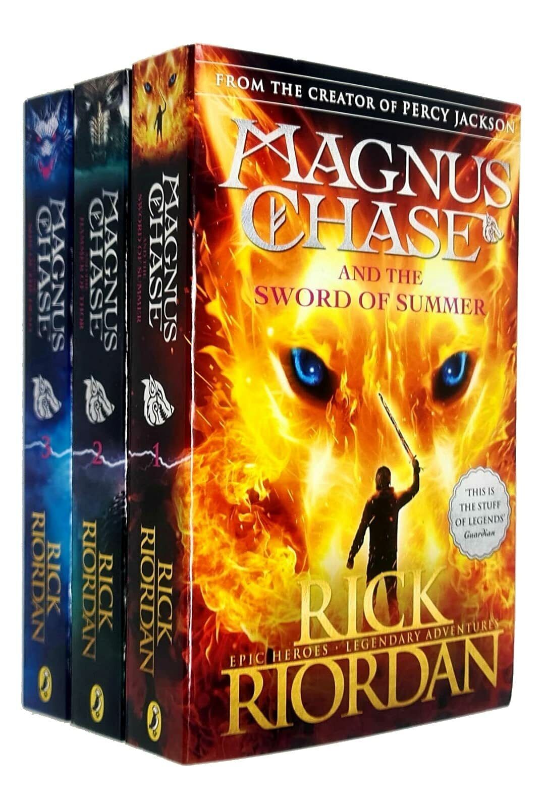 Rick Riordan Collection 10 Books Set Kane Chronicles, Magnus Chase, Trails of Apollo - Lets Buy Books