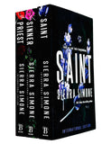 Sierra Simone Priest Trilogy Collection 3 Books Set (Priest, Sinner, Saint) - Lets Buy Books
