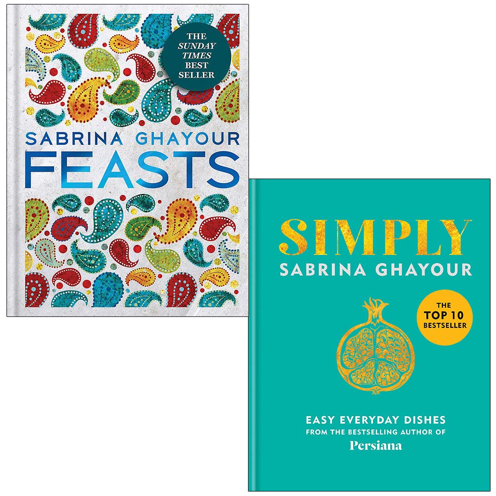 Sabrina Ghayour Collection 2 Books Set Feasts, Simply Easy everyday dishes - Lets Buy Books