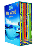 Usborne Beginners Our World 10 Books Box Collection Set (Weather, Antactica, Trees)