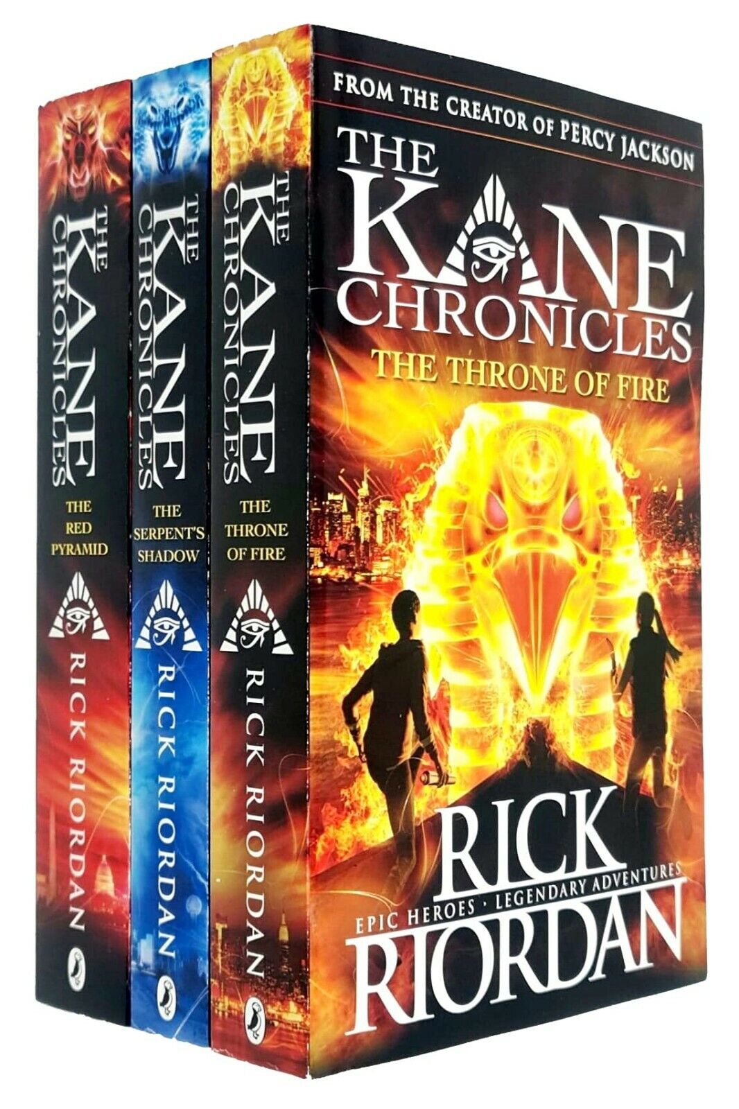 Rick Riordan Collection 10 Books Set Kane Chronicles, Magnus Chase, Trails of Apollo - Lets Buy Books