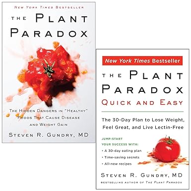 The Plant Paradox Series 2 Books Collection Set By Dr. Steven R Gundry MD (Quick and Easy) - Lets Buy Books