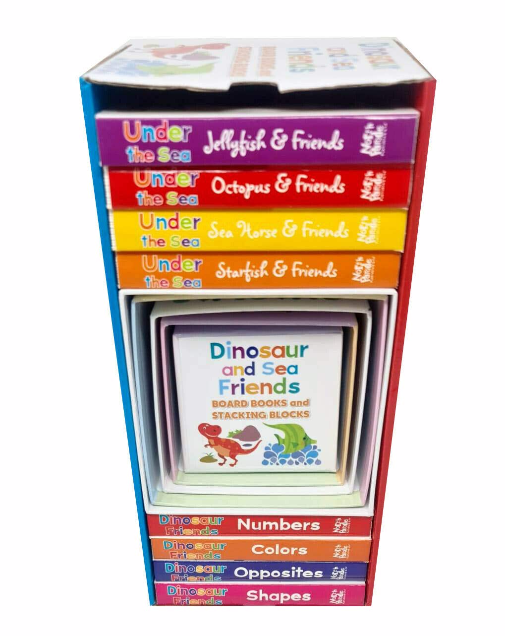 Dinosaur And Sea Friends 8 Books Collection Set - Ages 0–5 - Lets Buy Books