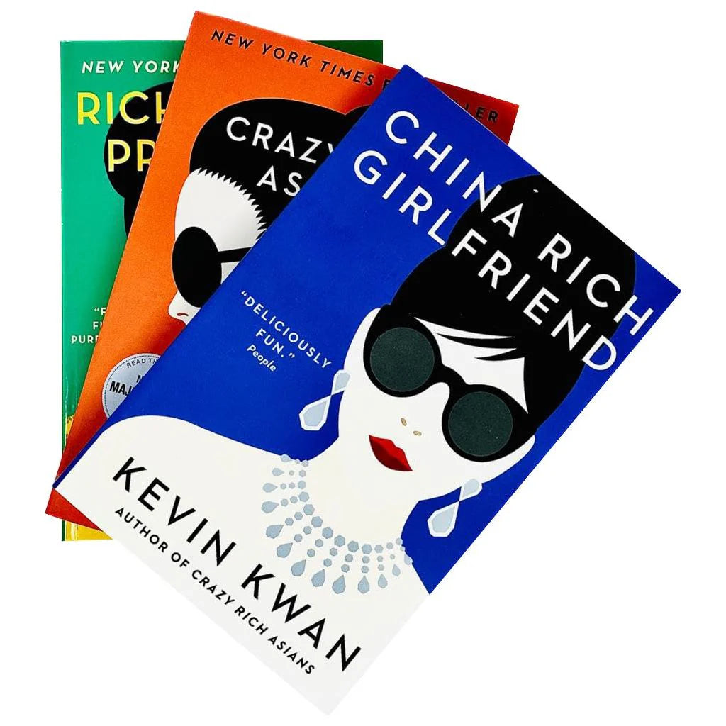 Kevin Kwan Crazy Rich Asians Trilogy Collection 3 Books Set by Kevin Kwan