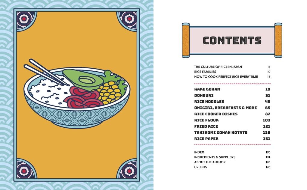 Rice: 80 Easy Rice Recipes by Makiko Sano - Non Fiction - Hardback - Lets Buy Books