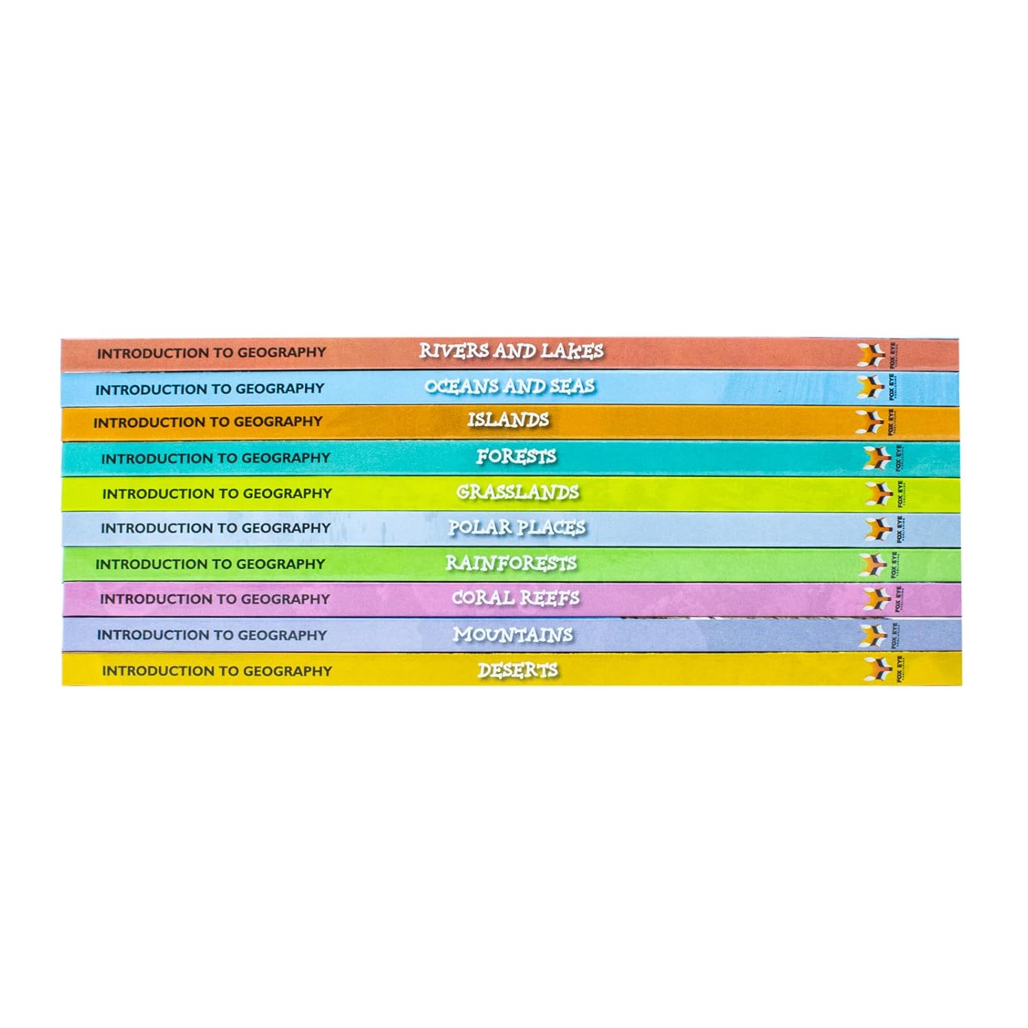 Introduction to Geography by Various Authors 10 Books Collection Set - Ages 5+ - Hardback - Lets Buy Books