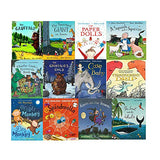 Julia Donaldson Collection 12 Books Set With BAG (Room on the Broom, Gruffalo's Child)