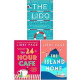 Libby Page Collection 3 Books Set (The Lido, The 24-Hour Café, The Island Home) - Lets Buy Books