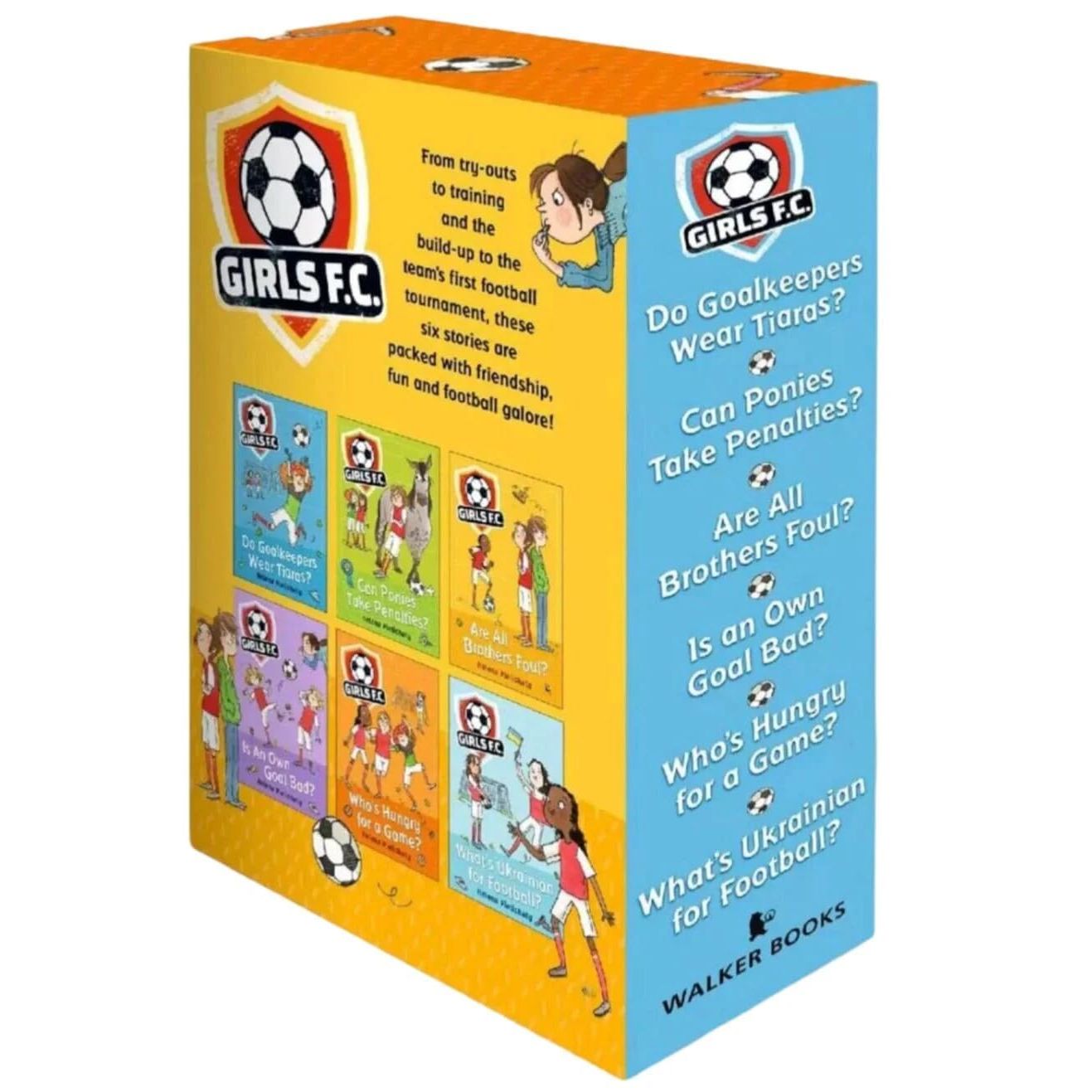 Girls FC Collection 6 Football Books Set by Helena Pielichaty - Lets Buy Books