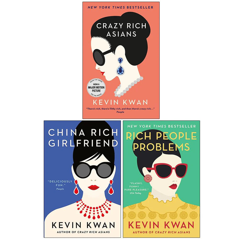 Kevin Kwan Crazy Rich Asians Trilogy Collection 3 Books Set by Kevin Kwan