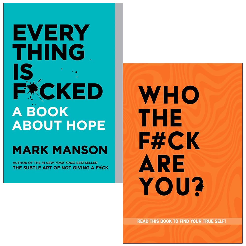 Mark Manson Collection 2 Books Set The Subtle Art of Not Giving a Fck Paperback - Lets Buy Books