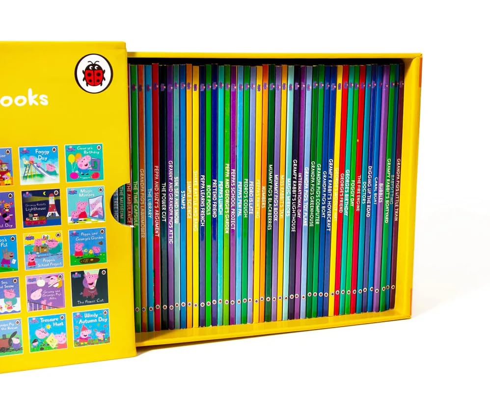 Peppa Pig: The Incredible Collection 50 Books Box Set (50 Storybooks Series 2) Paperback - Lets Buy Books