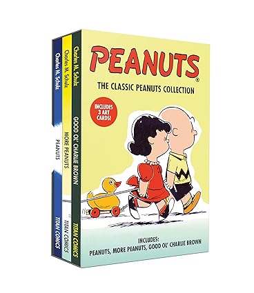 Classic Peanuts Collection 3 Books Set by Charles Schulz Peanuts Boxed Set - Lets Buy Books