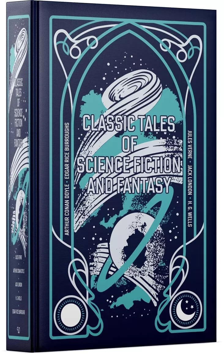 Classic Tales of Science Fiction Fantasy (Leather-bound) by Edgar Rice Burroughs - Lets Buy Books