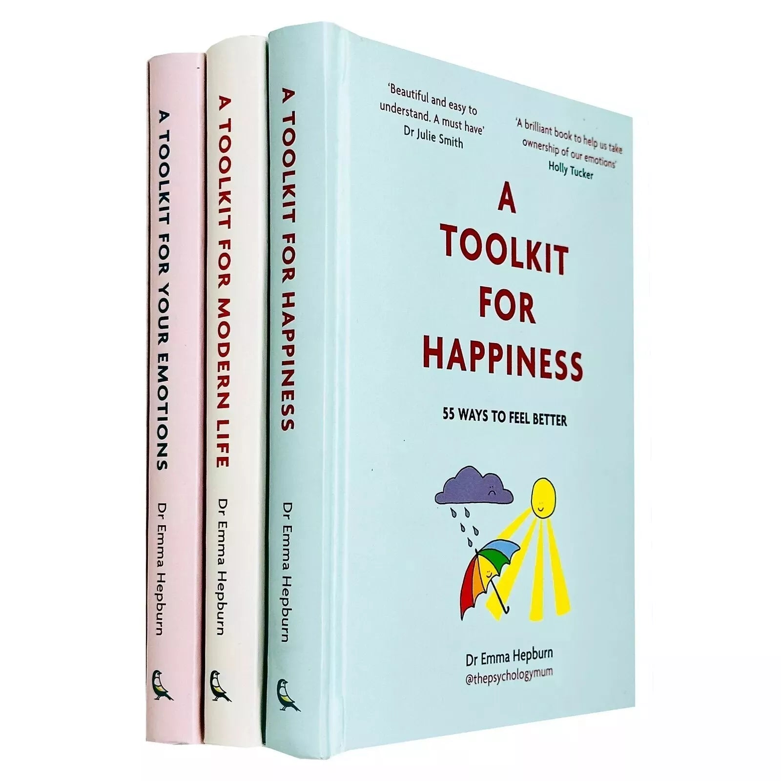 Dr Emma Hepburn Collection 3 Books Set A Toolkit For Happiness, A Toolkit For Mordern life - Lets Buy Books