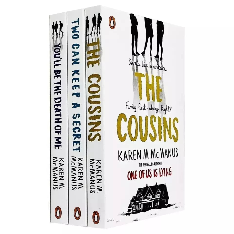 Karen M. McManus 3 Books Collection Set Cousins, Two Can Keep a Secret, You will be the Death of Me - Lets Buy Books