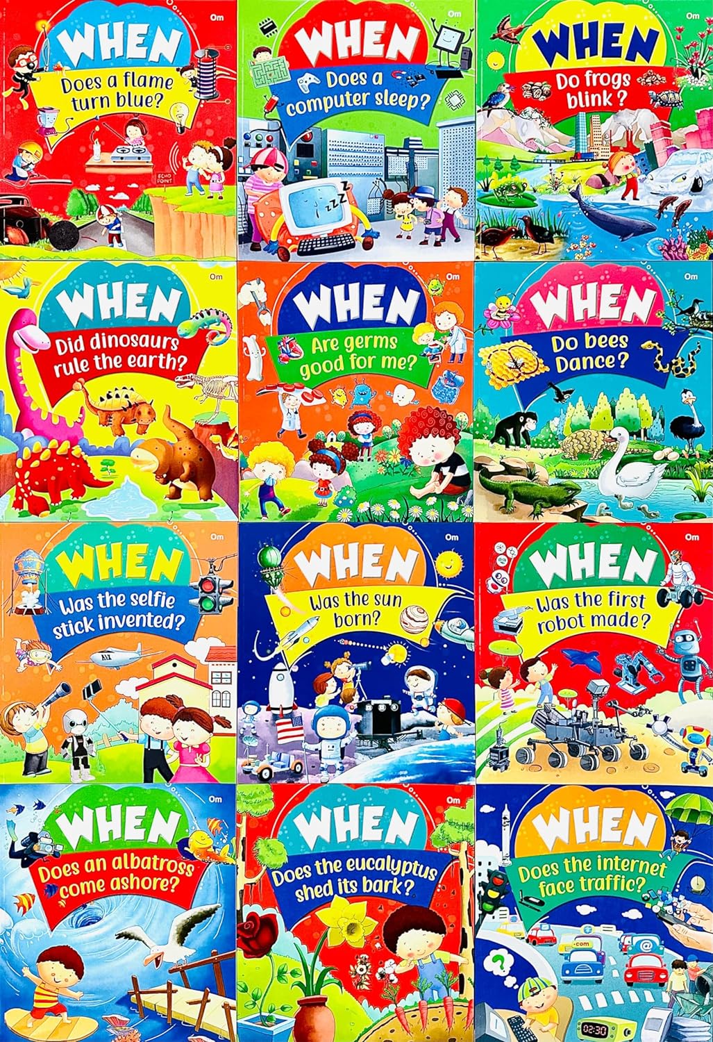 Tell Me When? Collection 12 Books Set (Does a computer sleep?, Dinosaurs Rule the Earth) - Lets Buy Books
