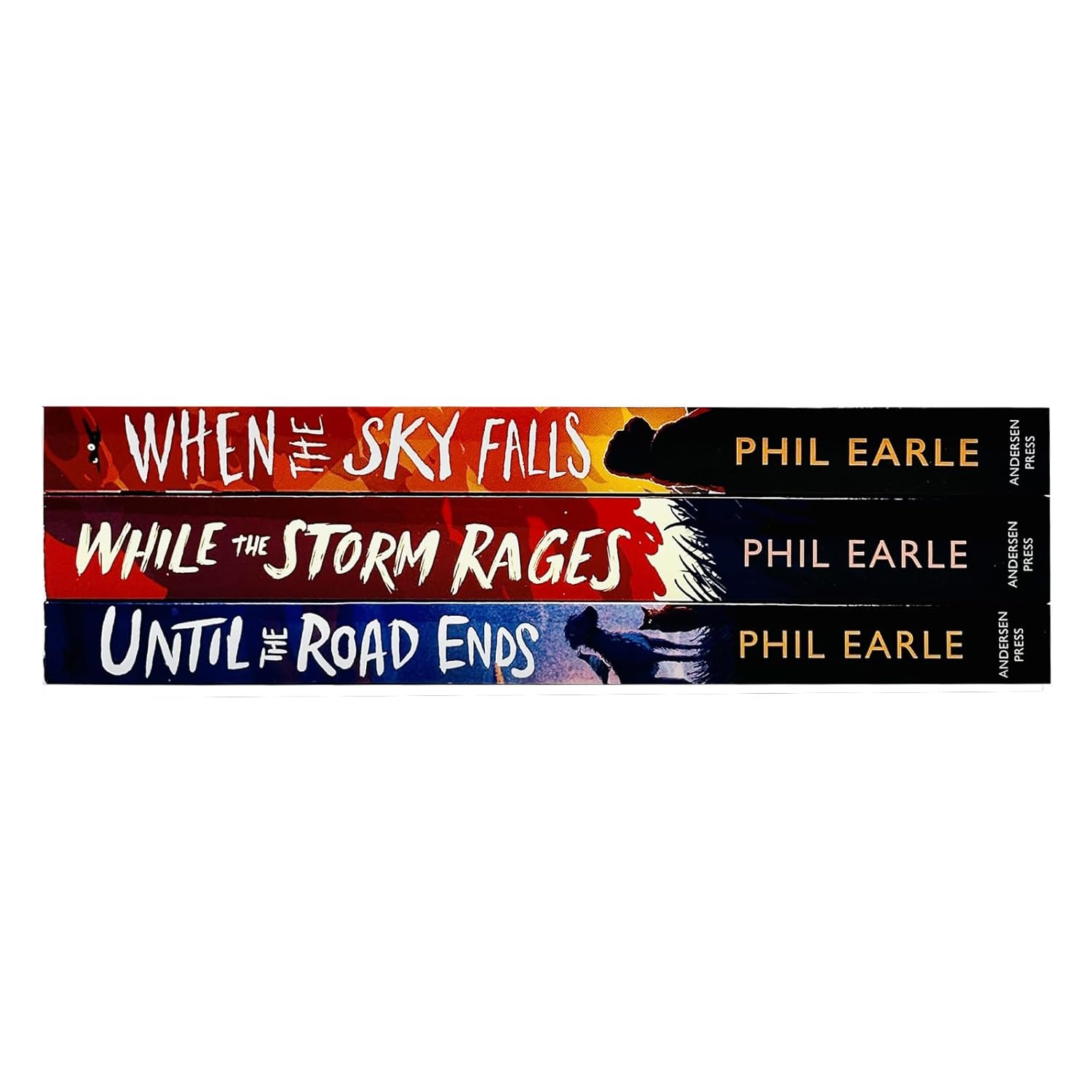 Phil Earle 3 Books Collection Set When the Sky Falls, Until Road Ends, While the Storm Rages - Lets Buy Books