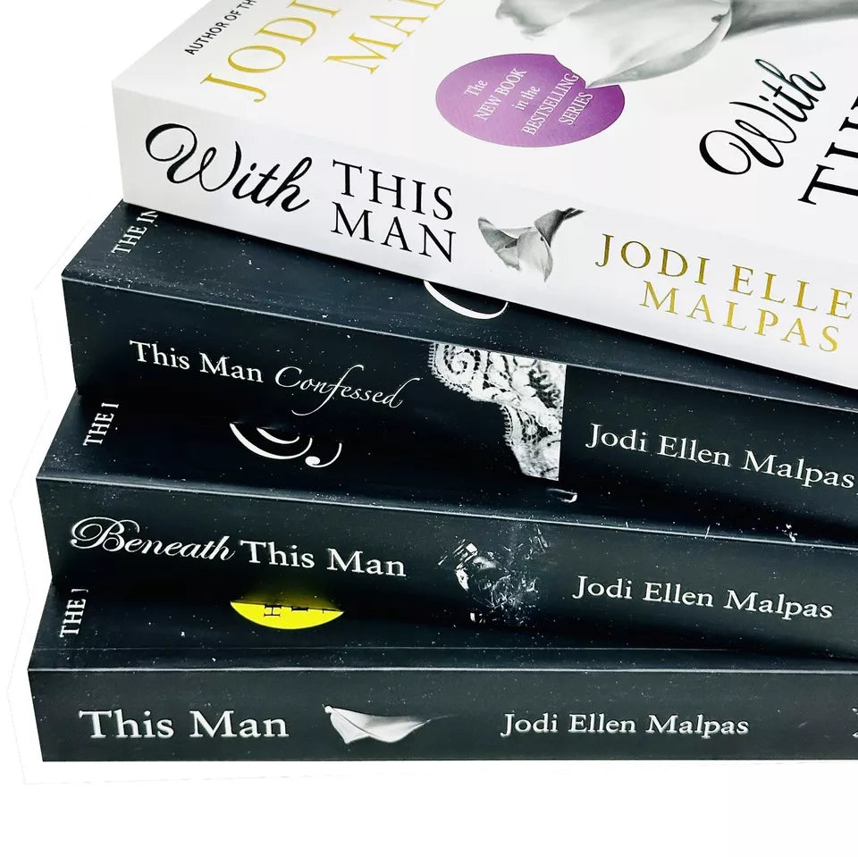 This Man Series Books 1 - 4 Collection Set by Jodi Ellen Malpas Beneath This Man - Lets Buy Books