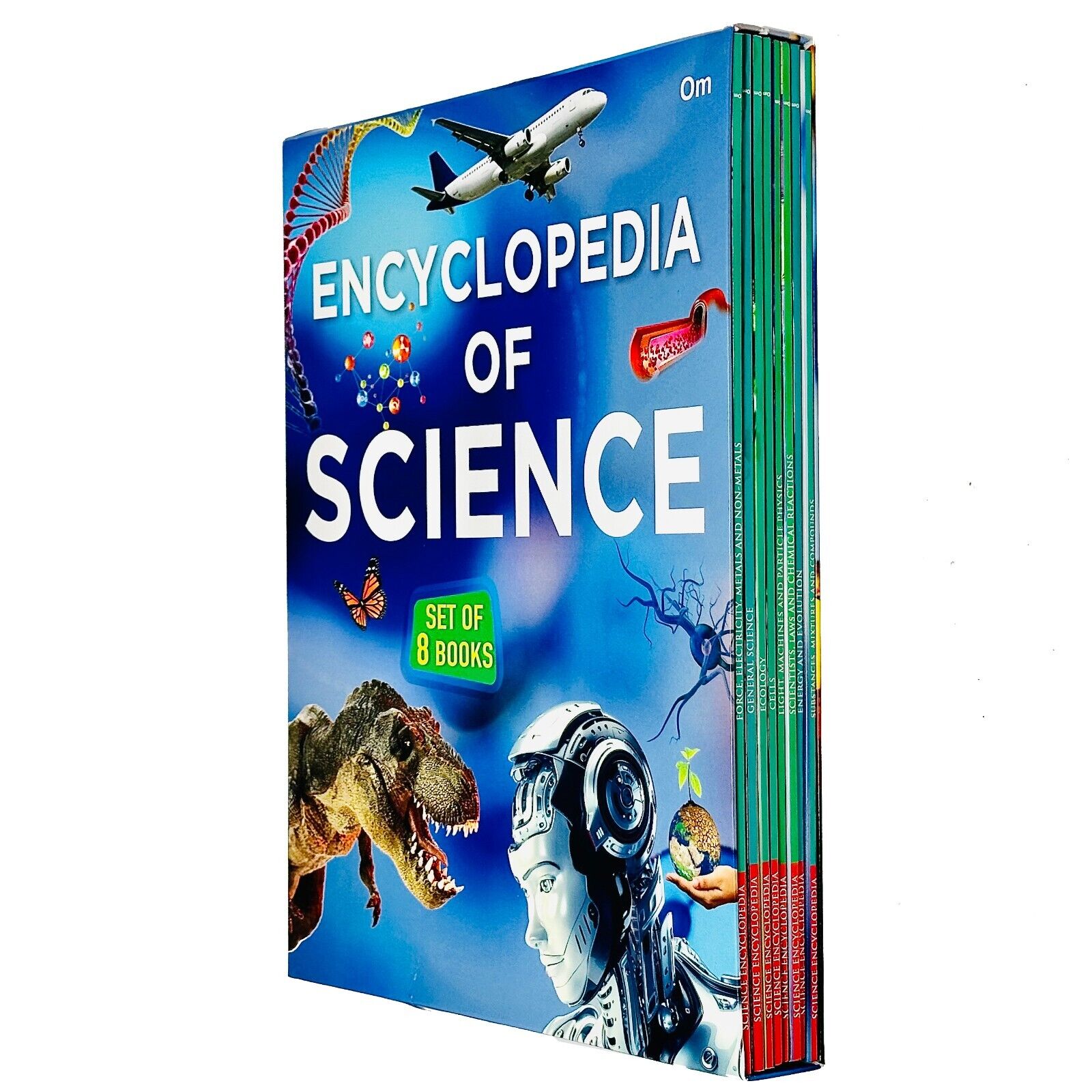 Encyclopedia of Science 8 Books Set Energy and Evolution, Force Electricity Metals - Lets Buy Books