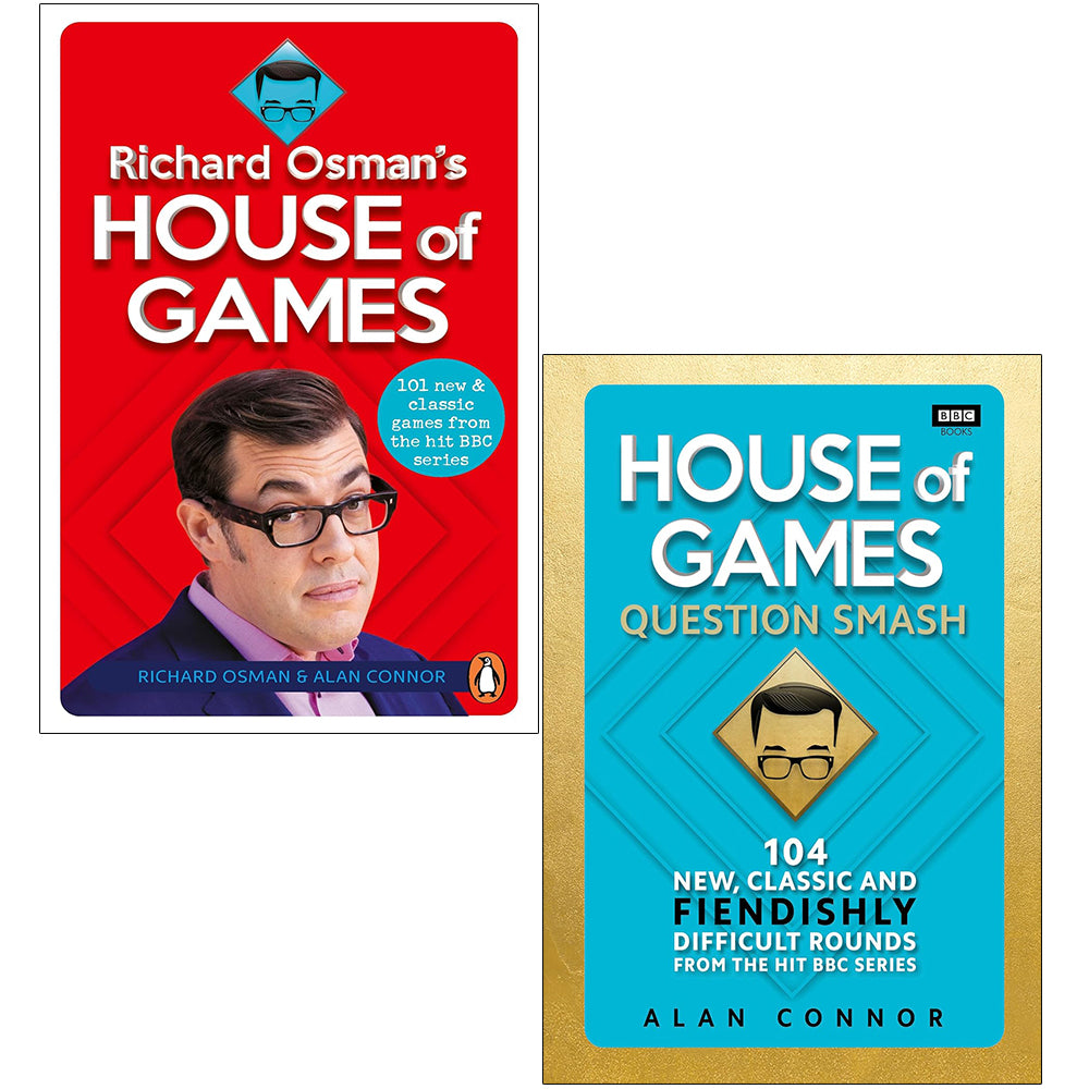 House of Games Question Smash Collection 2 Books Set by Richard Osman & Alan Connor - Lets Buy Books
