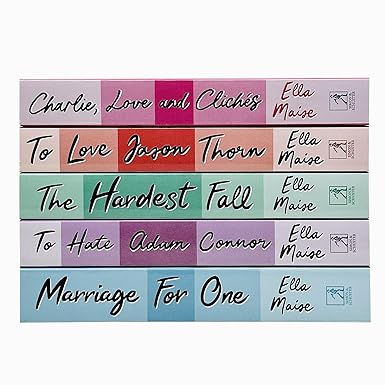 Ella Maise Collection 5 Books Set Charlie Love and Cliches, Love Jason Thorn, Hardest Fall - Lets Buy Books