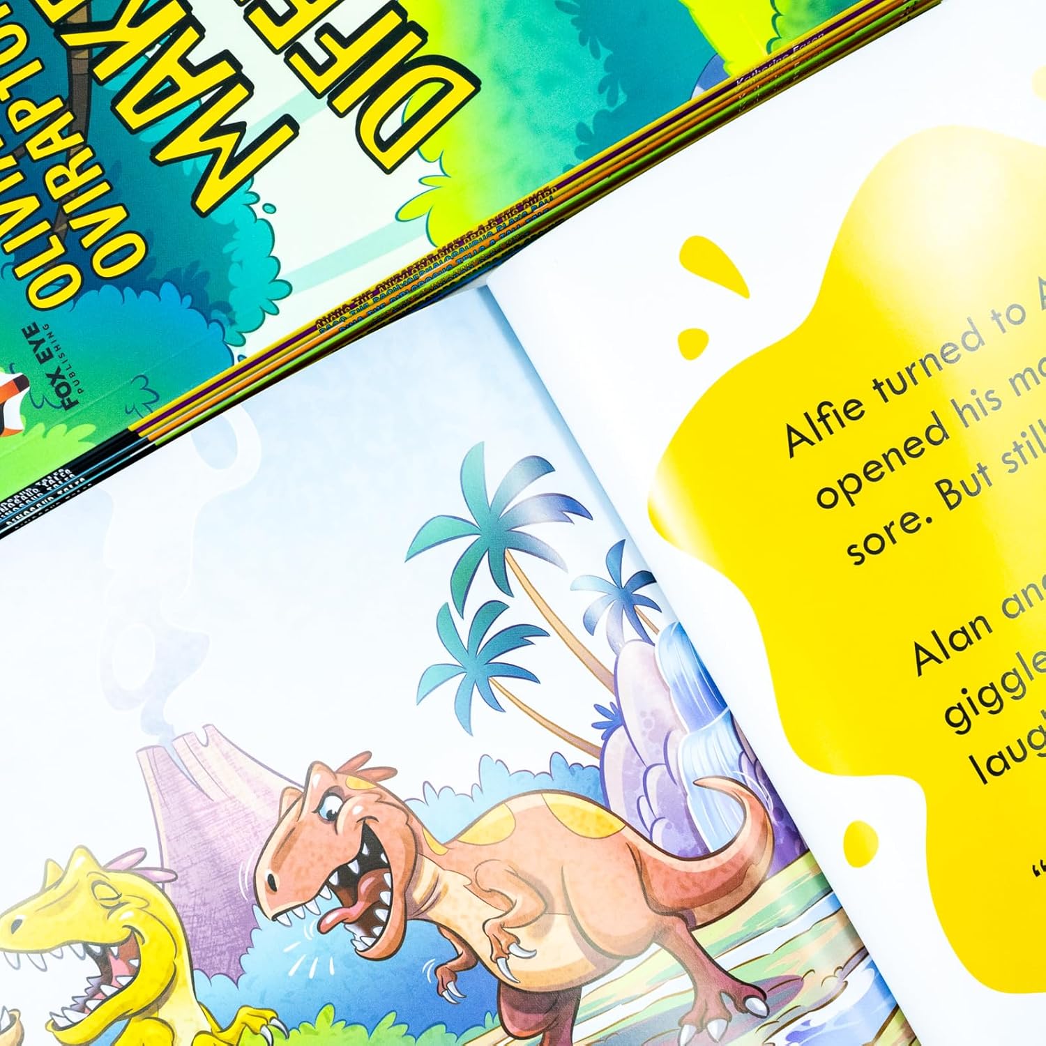 Dinosaur Tales 10 Picture Book Collection Set by Katherine Eason Alfie Allosaurus Learn to Roar - Lets Buy Books