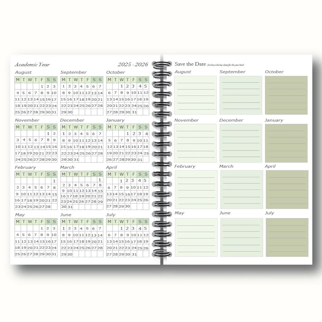 2025–2026 Dated Teacher Planner | A4 Size Affordable - Lets Buy Books