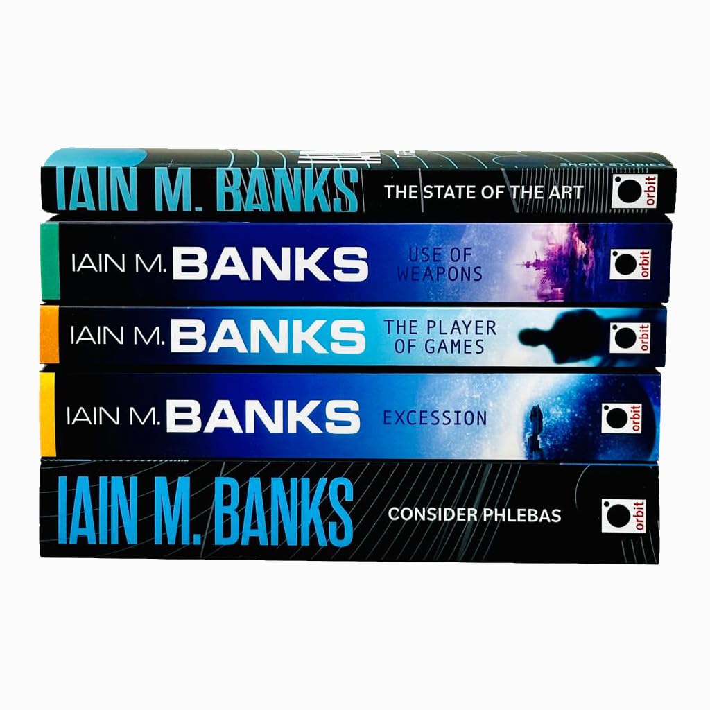 Culture Series by Iain M Banks 5 Books Collection Set - Fiction - Paperback - Lets Buy Books