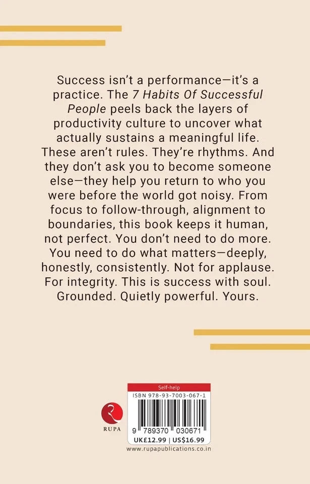 7 Habits of Successful People by Bryce Callenwood - Non Fiction Paperback detail image