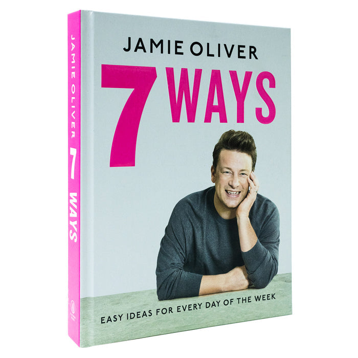 7 Ways by Jamie Oliver hardback cookbook - front cover photograph